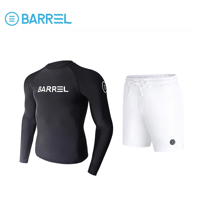 Men's black collar + two pairs of white shorts